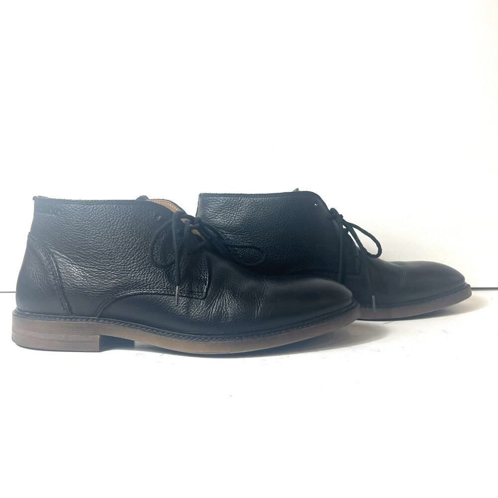 Sebago Black Leather Bryant Chukka Boots Men’s 11 M Lace Up Comfort Casual Shoes View 4